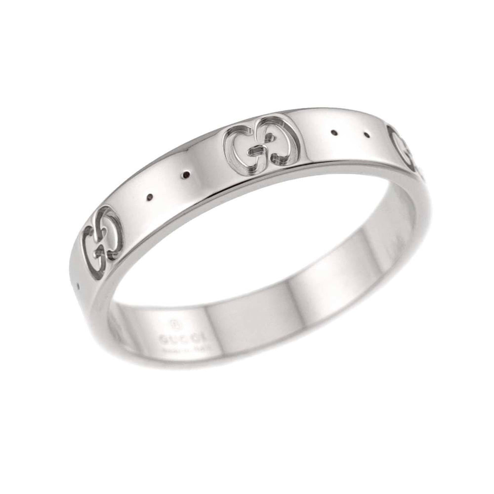 Gucci Icon #20 Ring, 18K WG (White Gold 750) — Like New