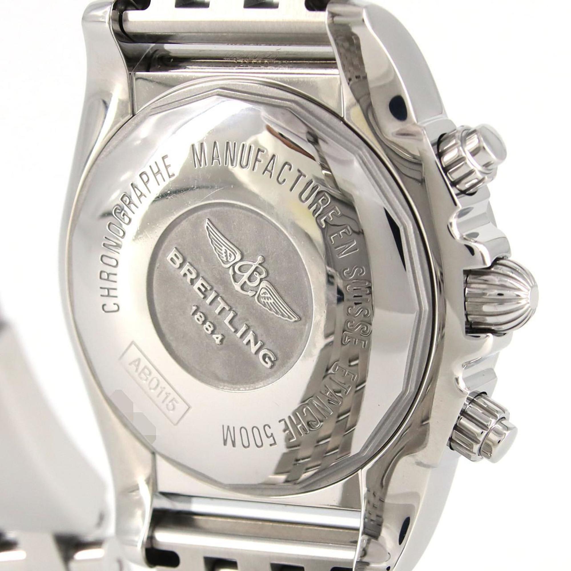 Breitling Chronomat JSP AB0115 AB0115111B1A1 SS Wristwatch Automatic — Very Good