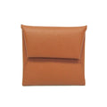 Hermes Bastia Men,Women Epsom Leather Coin Purse/coin Case Brown
