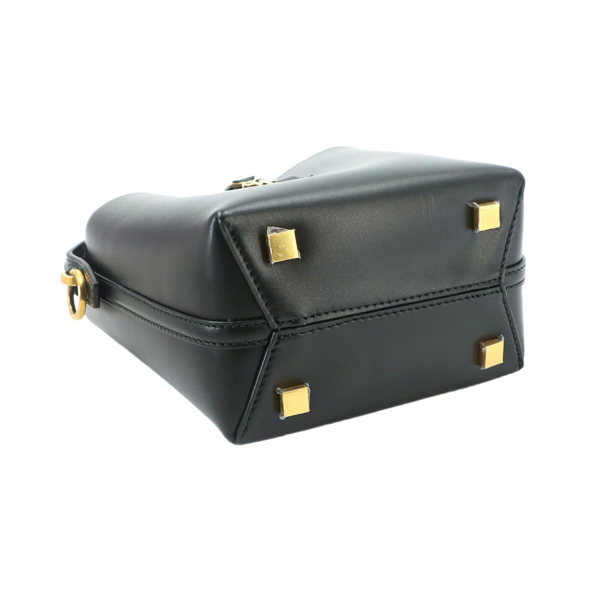 Saint Laurent LE37 Mini 2-way Shoulder/Handbag, Leather, Black, Gold Hardware, 765870 — New - Store Return