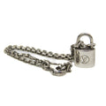Louis Vuitton Lockit Bracelet Q95450 Silver Charm Bracelet Silver