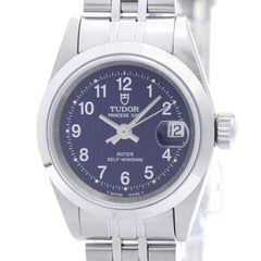 TUDOR Princess Oyster Date Steel Automatic Ladies Watch 92400N Polished — Very Good