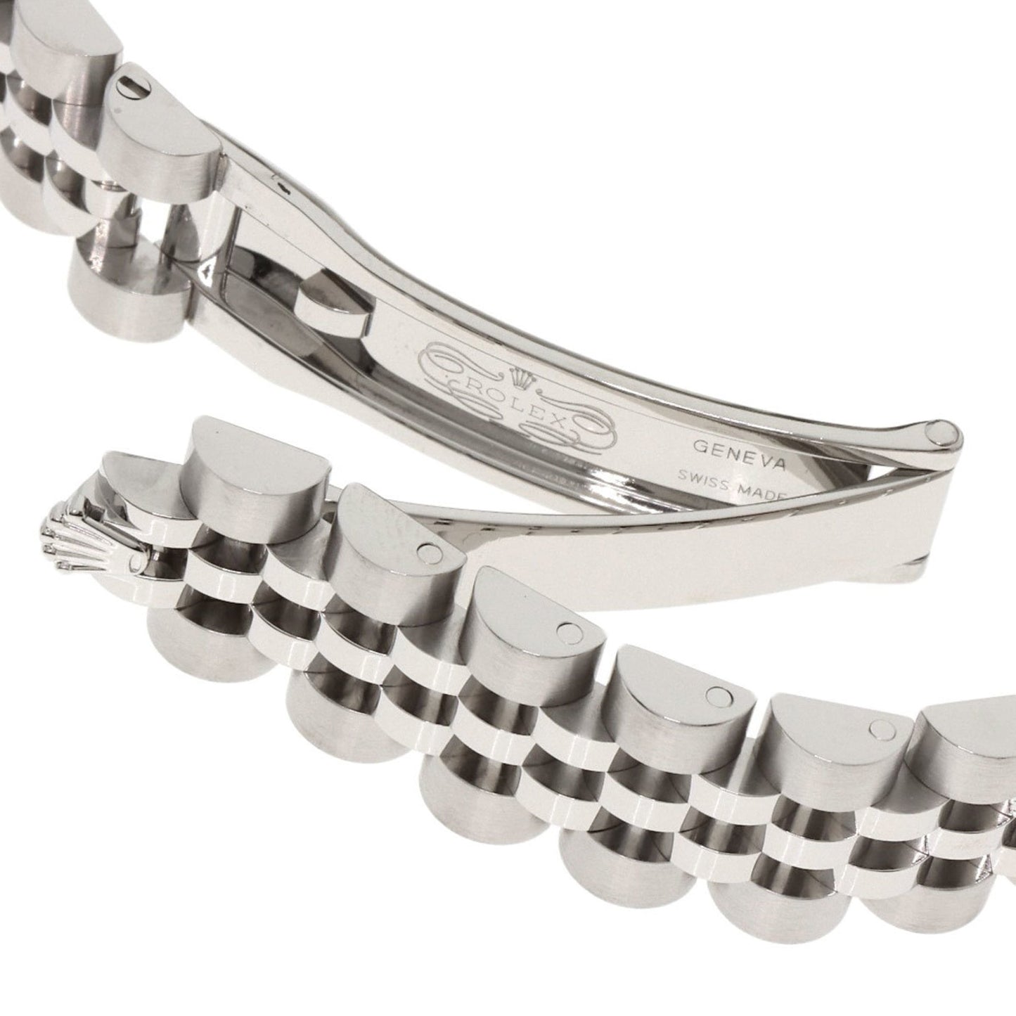 Rolex 179384G Datejust 10-Piece Diamond Bezel Watch in Stainless Steel/SS/18K White Gold with Diamonds, Women's