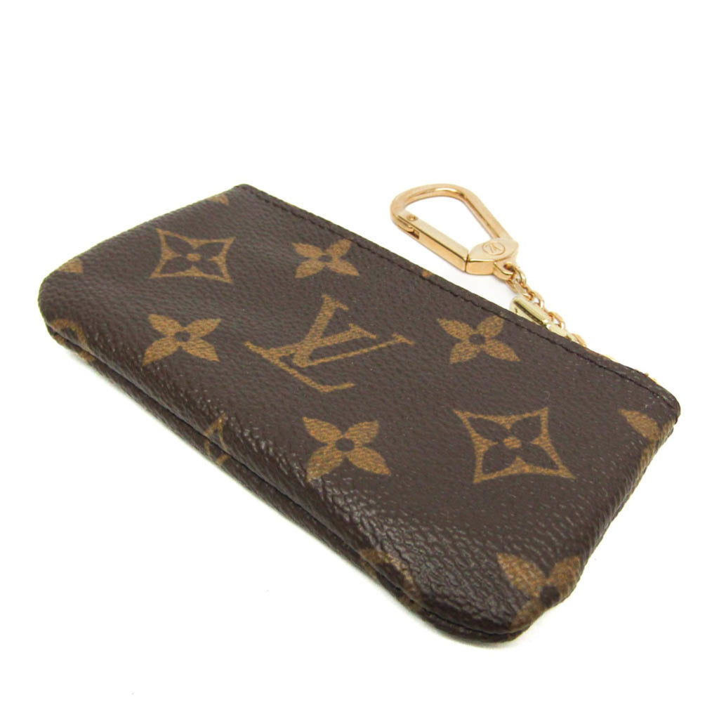 Louis Vuitton Monogram Key Pouch M62650 Men,Women Monogram Coin Purse/coin Case Brown