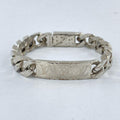 LOUIS VUITTON Chain Bracelet M62486 Monogram Silver Louis Vuitton