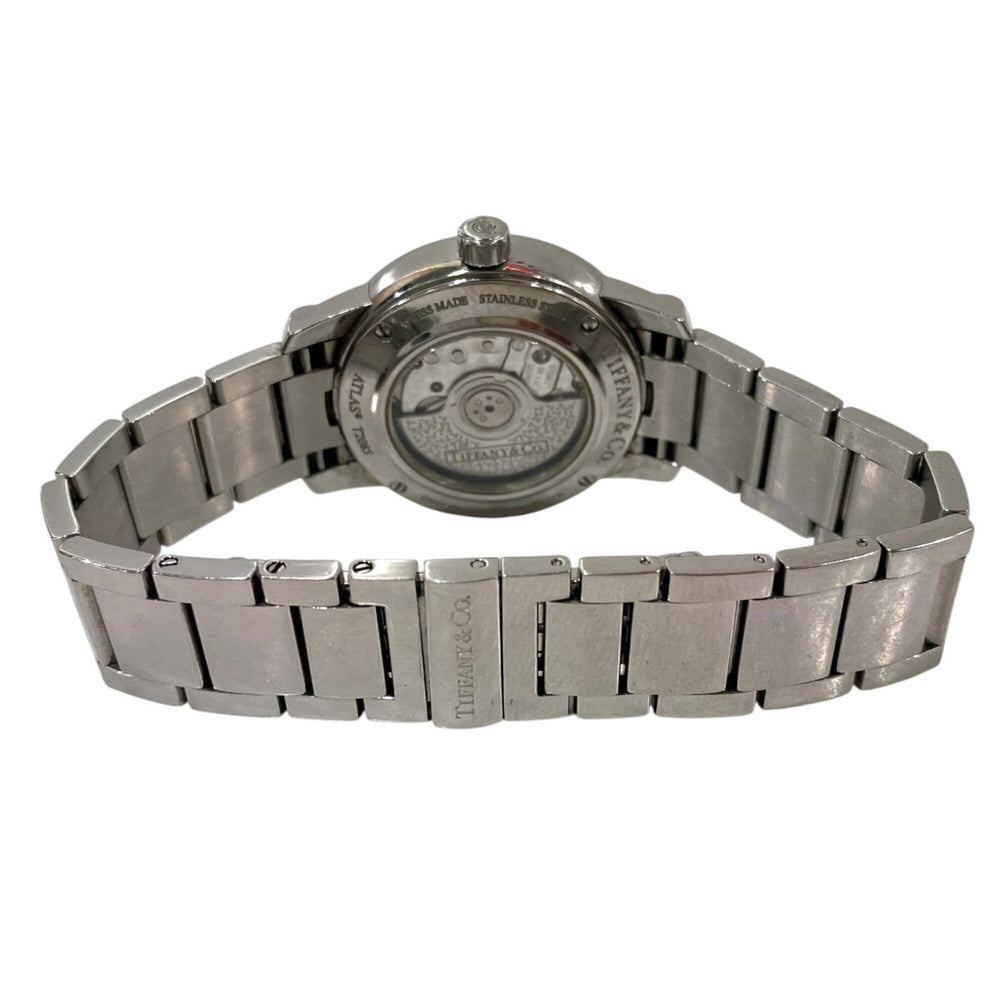 Tiffany & Co. Atlas Dome Watch, Total Weight 64g, Stainless Steel, Automatic Movement, Silver Dial, Z1830.68.10A21A00A — Good