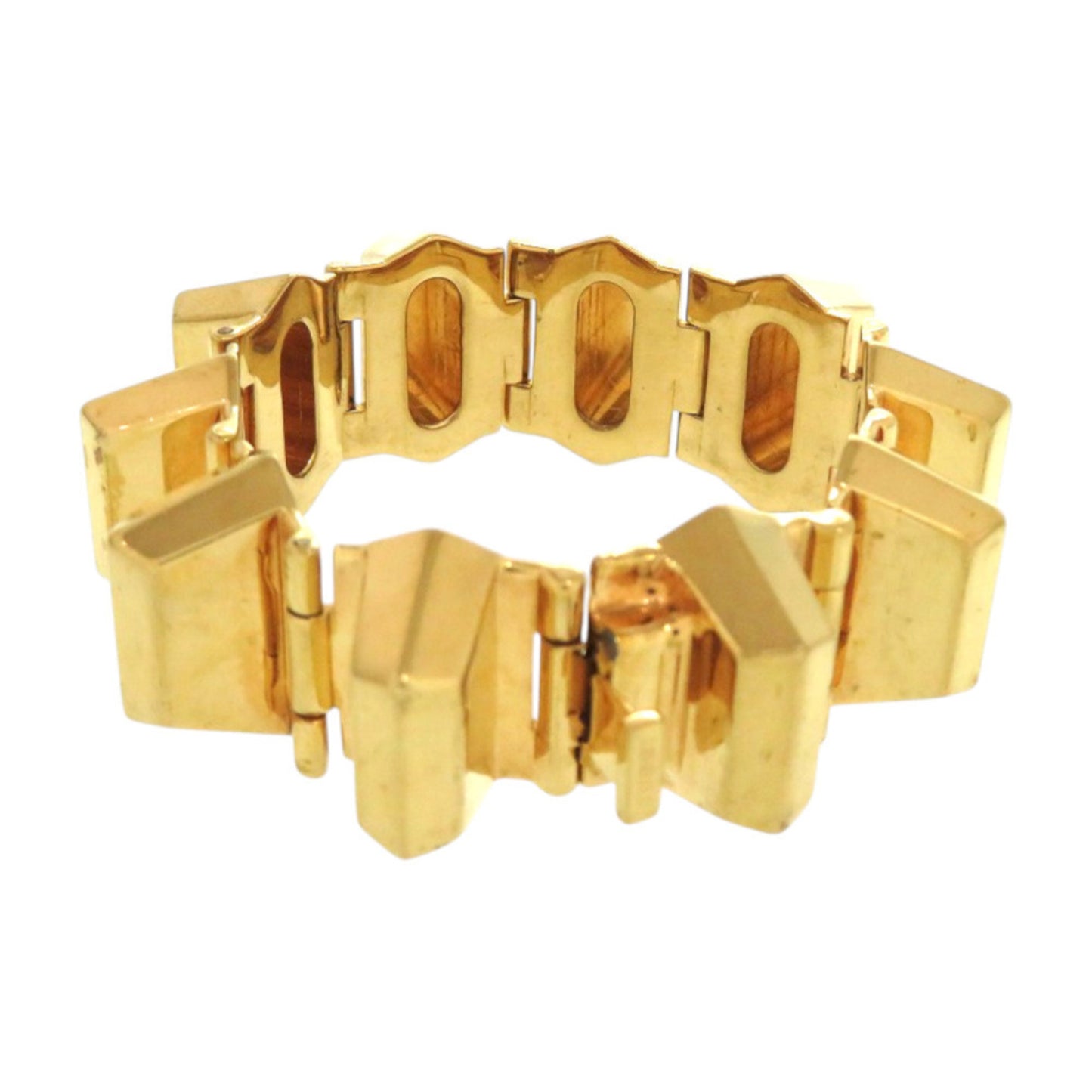 Gucci Chain Brass Gold Bracelet 0525GUCCI