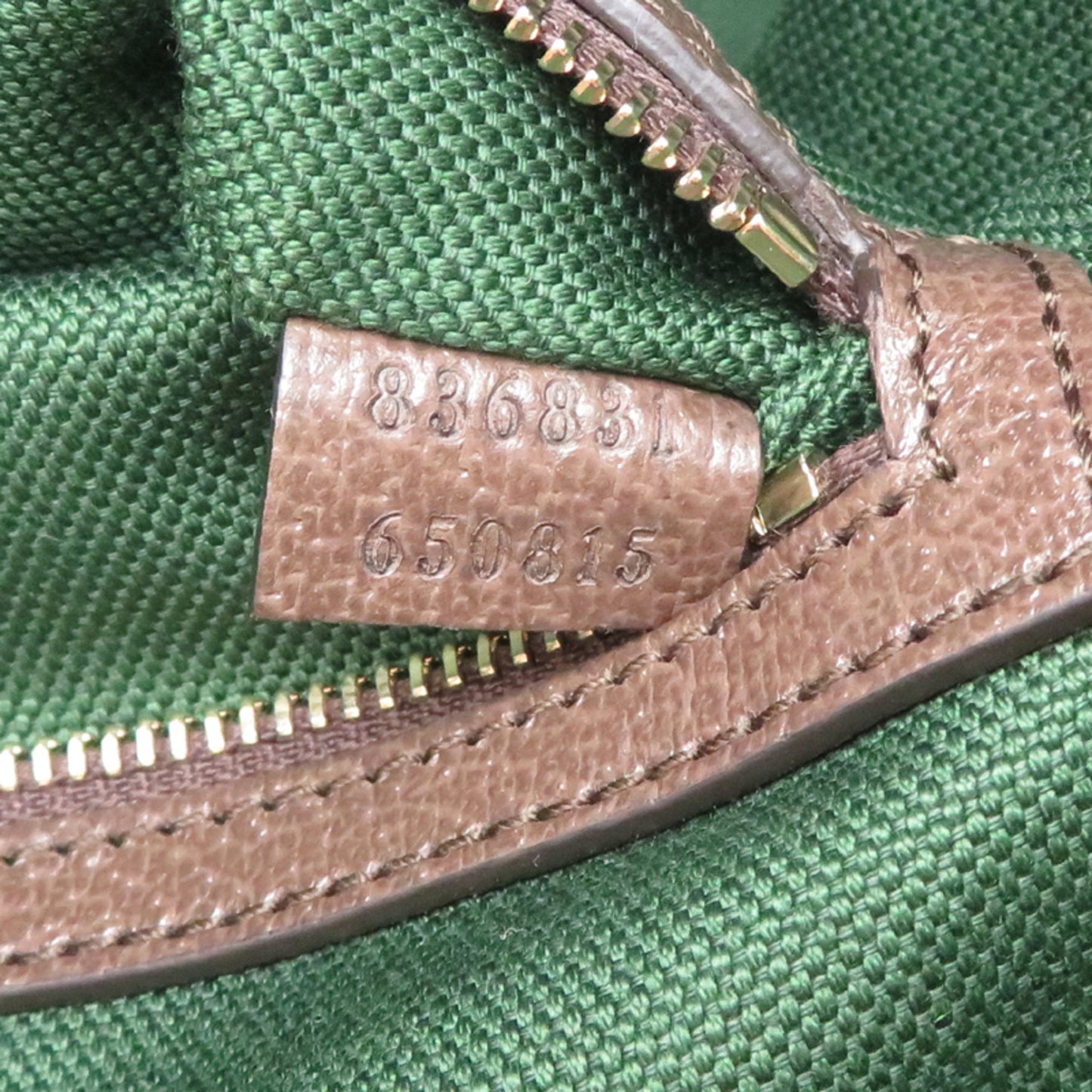 Gucci Double G Ophidia Women's Tote Bag 836831 in Brown Leather