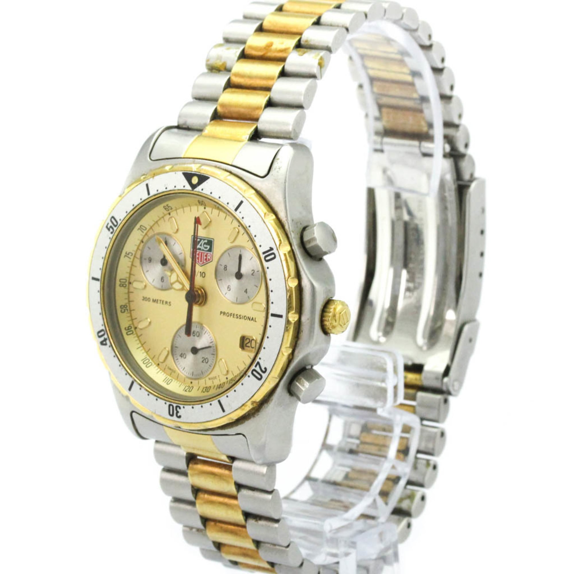 TAG HEUER Professional 200M Gold Plated Stainless Steel Quartz 575.406 — Good