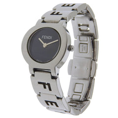 Fendi Olologi Women's Watch, 3050L Stainless Steel, Quartz, Analog, Black Dial — Good