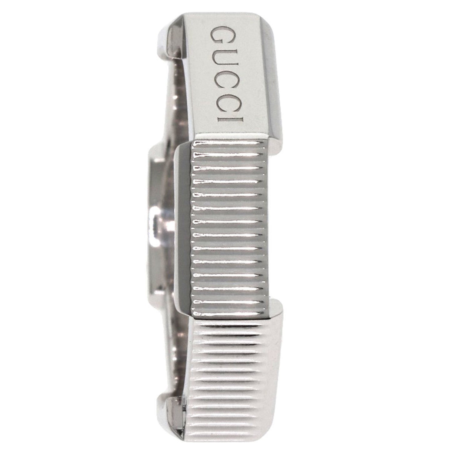 Gucci Link to Love #12 Ring, 18K White Gold, Women's, GUCCI