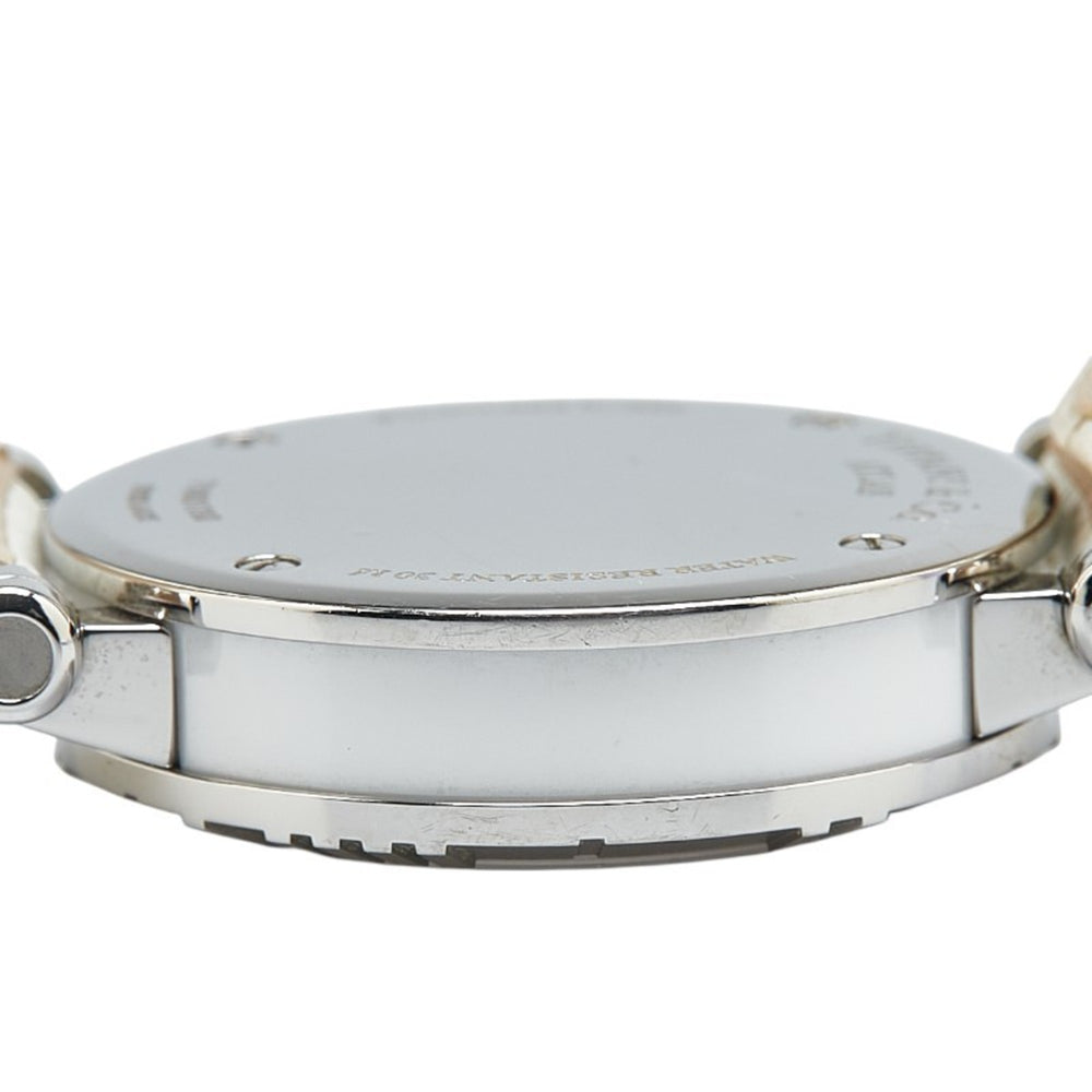 Tiffany & Co. Atlas Heart Date Watch Z1300.11.11A20A71A, Quartz Movement, White Dial, Stainless Steel, Leather, Women's — Good