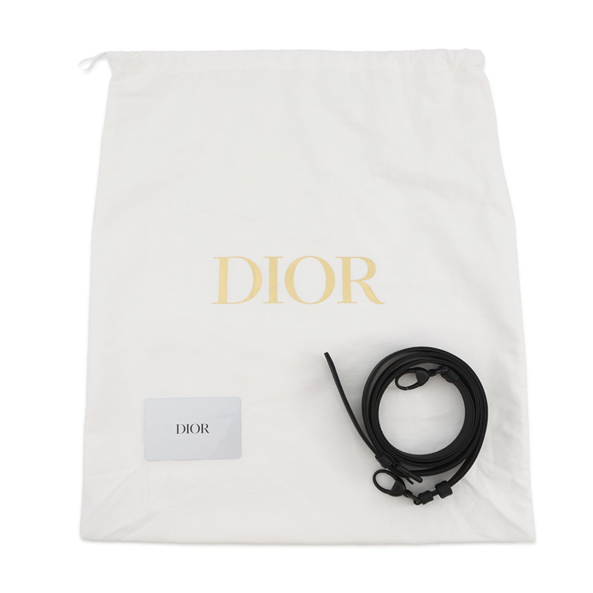 Christian Dior Lady Medium Ultra Matte Calfskin Handbag M0565SLOI_M989 2-way Shoulder Bag Black Women's — Like New