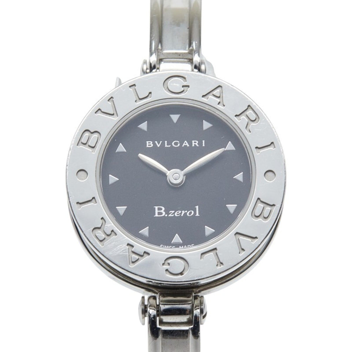 Bulgari Bzero1 BZ22S Quartz Watch, Black Dial, Stainless Steel, Women's BVLGARI — Good