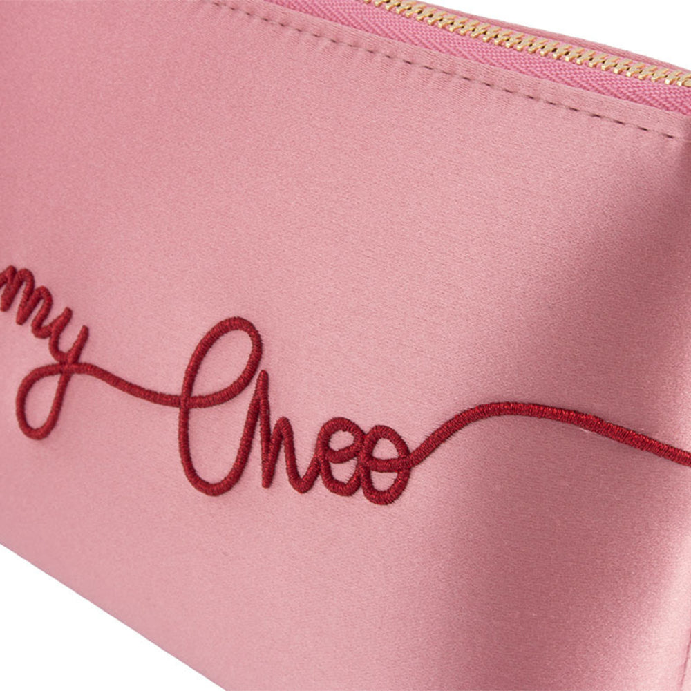 Jimmy Choo Satin Pouch Pink Women's JIMMY CHOO — Like New