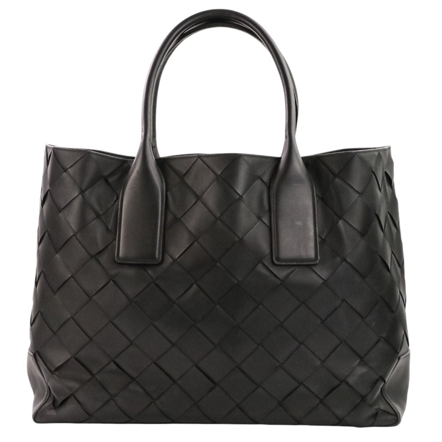 BOTTEGA VENETA Maxi Intrecciato Tote Bag 629888 Black Men's