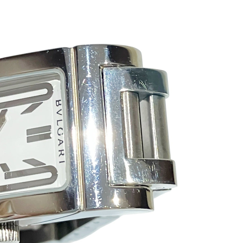 Bulgari BVLGARI watch, total weight 74g, stainless steel, quartz movement, white dial, RT39S — Good