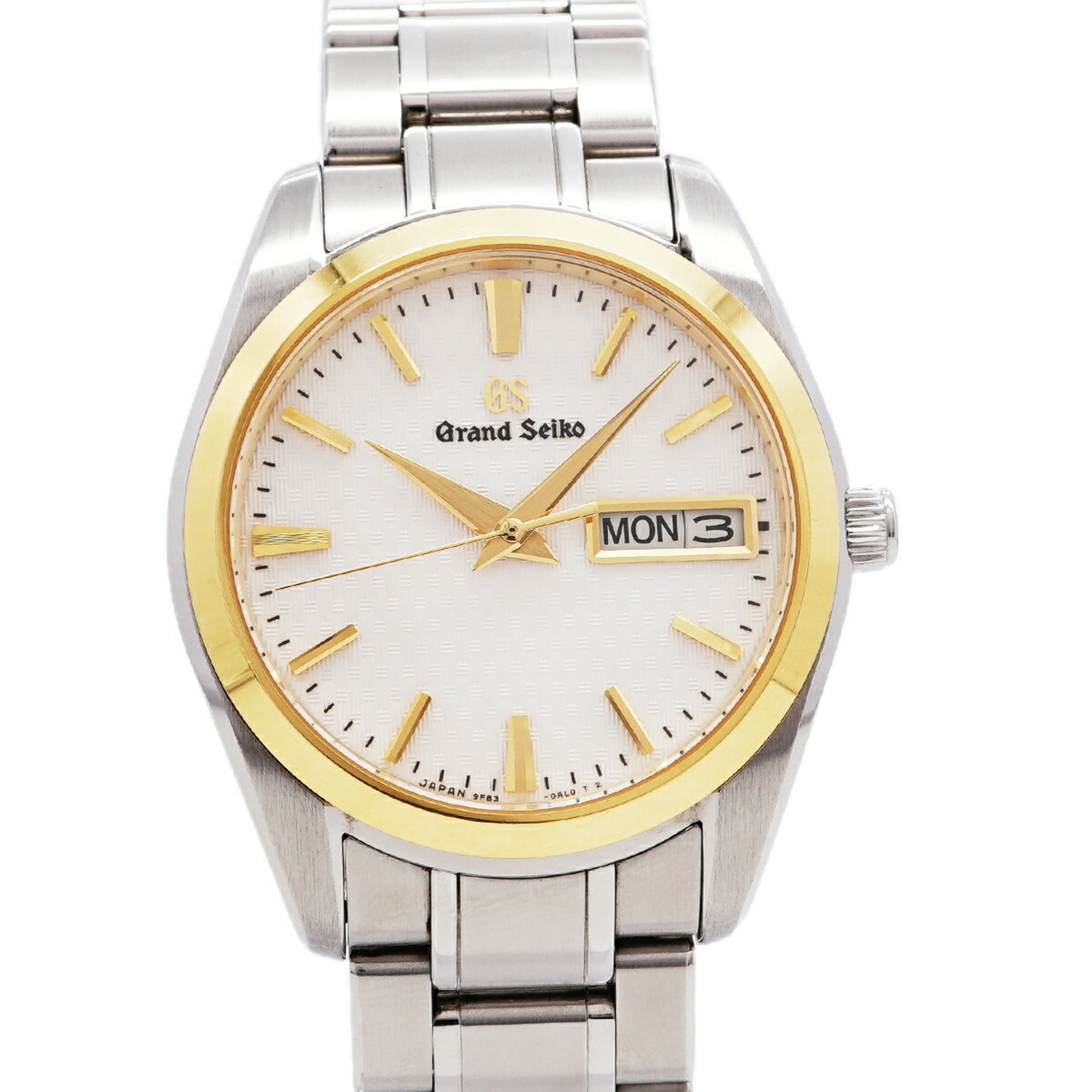 Seiko Grand Day-Date SBGT238 9F83-0AJ0 White Dial Men's Watch — Good