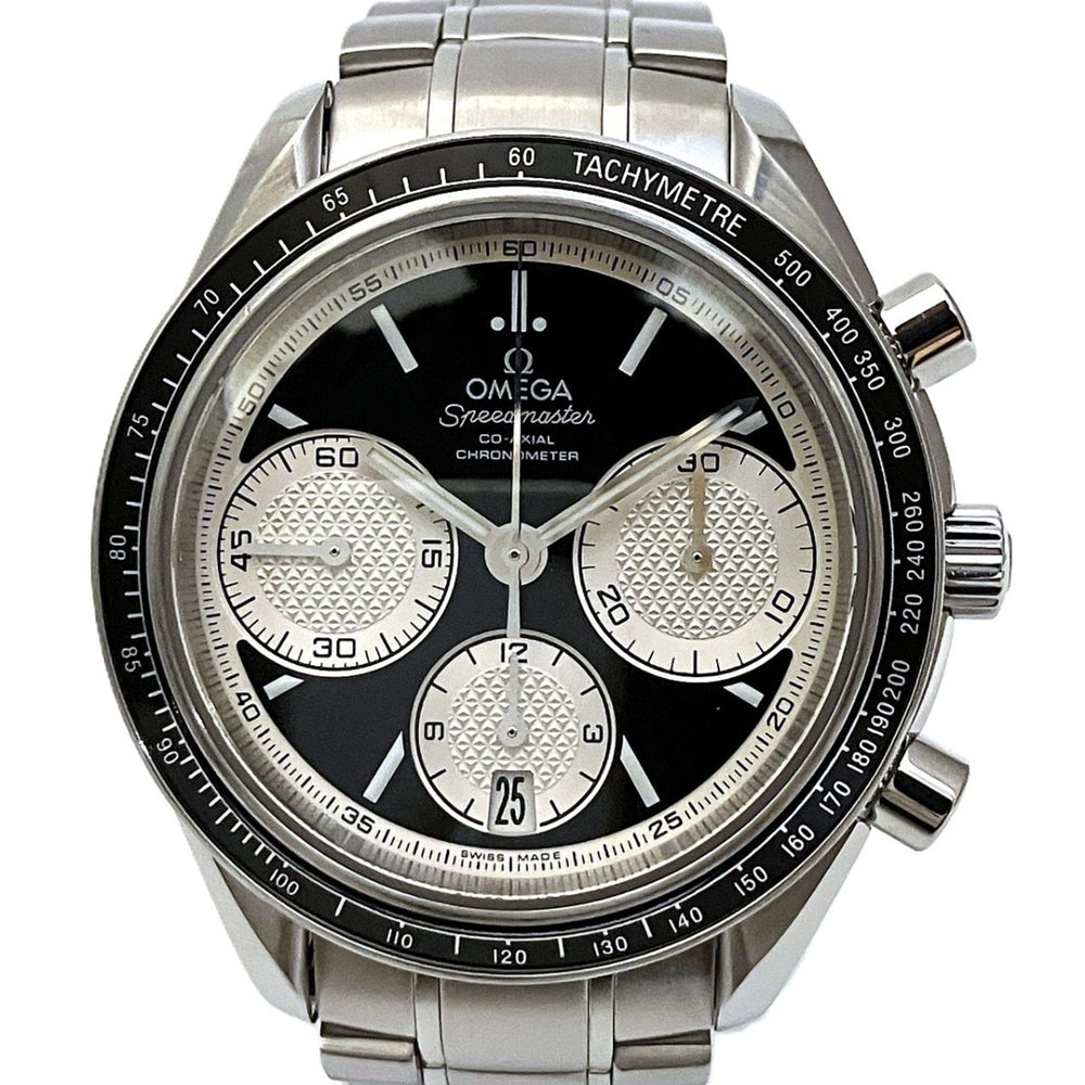 Omega Speedmaster Racing Co-Axial Watch, Total Weight 155.8g, Stainless Steel, Automatic Movement, Black Dial, 326.30.40.50.01.002 — Very Good
