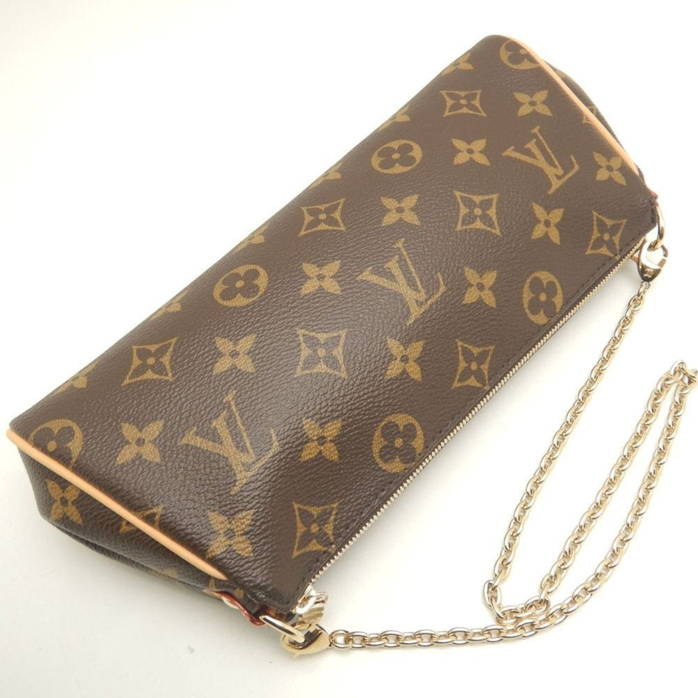 LOUIS VUITTON Louis Vuitton Monogram Eva M13567 Shoulder Bag Brown Women's 253882 — Like New