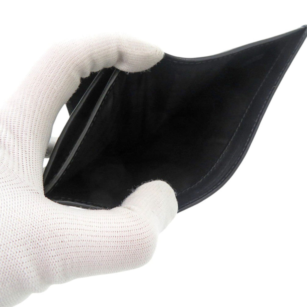 Like new Prada 1MV204 Vitello Move Leather Black Bifold Wallet 1081