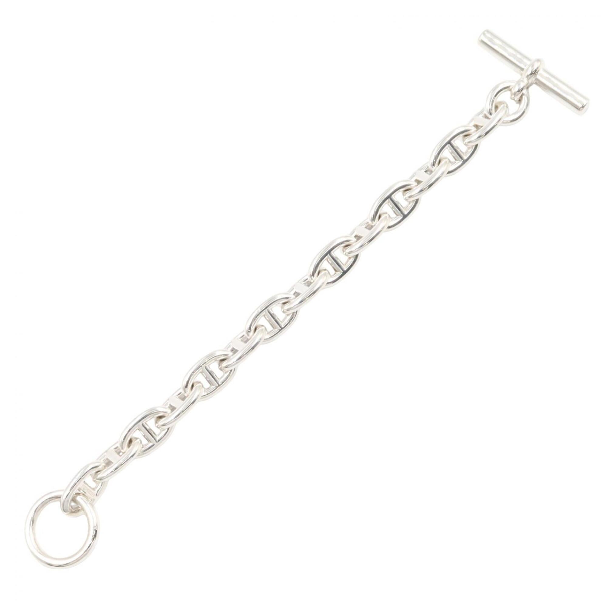 Hermes Chaine d'Ancre PM 14-link bracelet, sterling silver (925), women's, tone — Like New