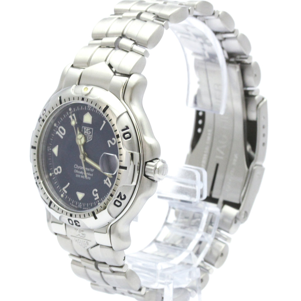 TAG HEUER 6000 Chronometer Steel Automatic Mens Watch WH5113 Polished — Very Good