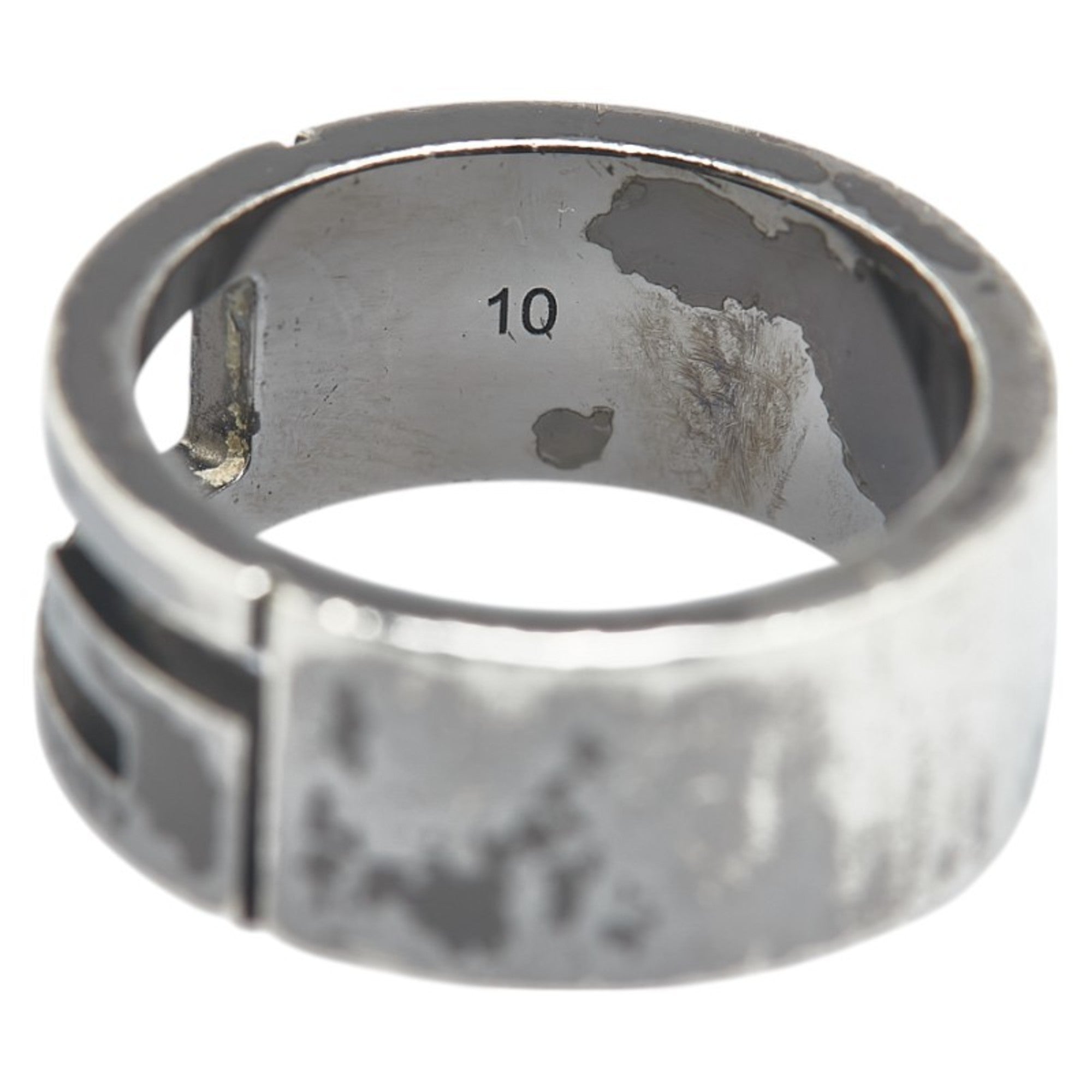 Gucci G Logo Open Ring #10 SV925 Silver Women's GUCCI