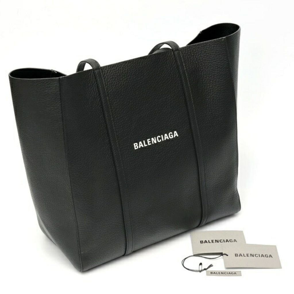 BALENCIAGA Everyday Tote S 551812 Leather Black E-158609
