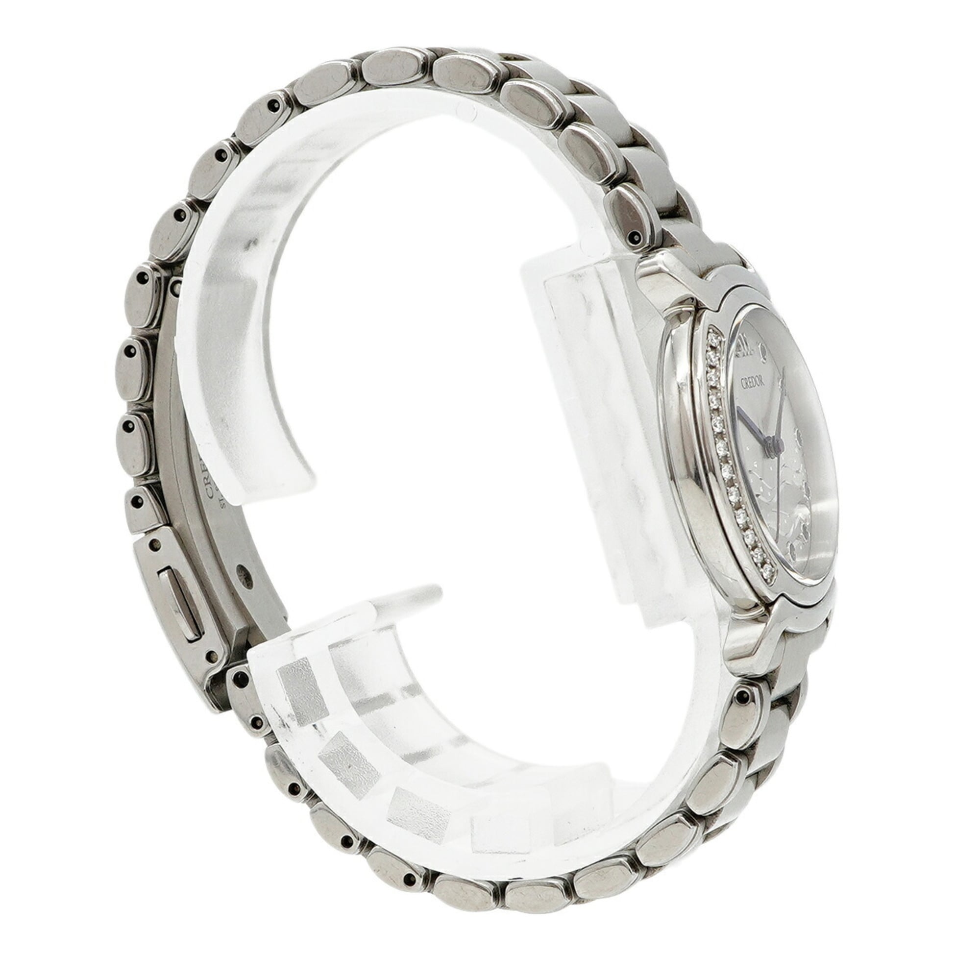 Seiko Credor Linealux Limited Edition (150 pieces worldwide) GSAS933 4J81-0AZ0 Silver Dial Women's Watch — Good