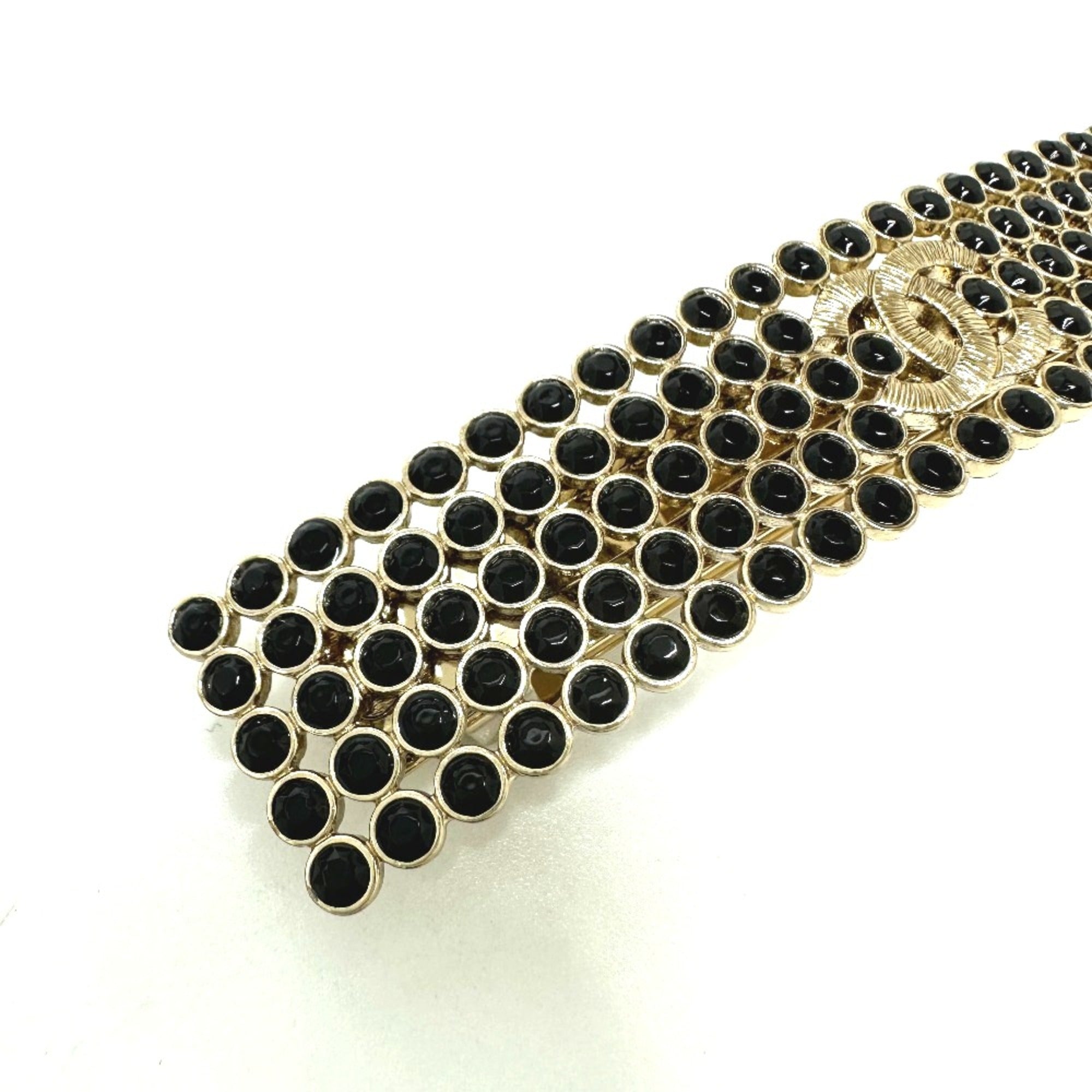 Chanel logo hair accessory Valletta Gold — Like New