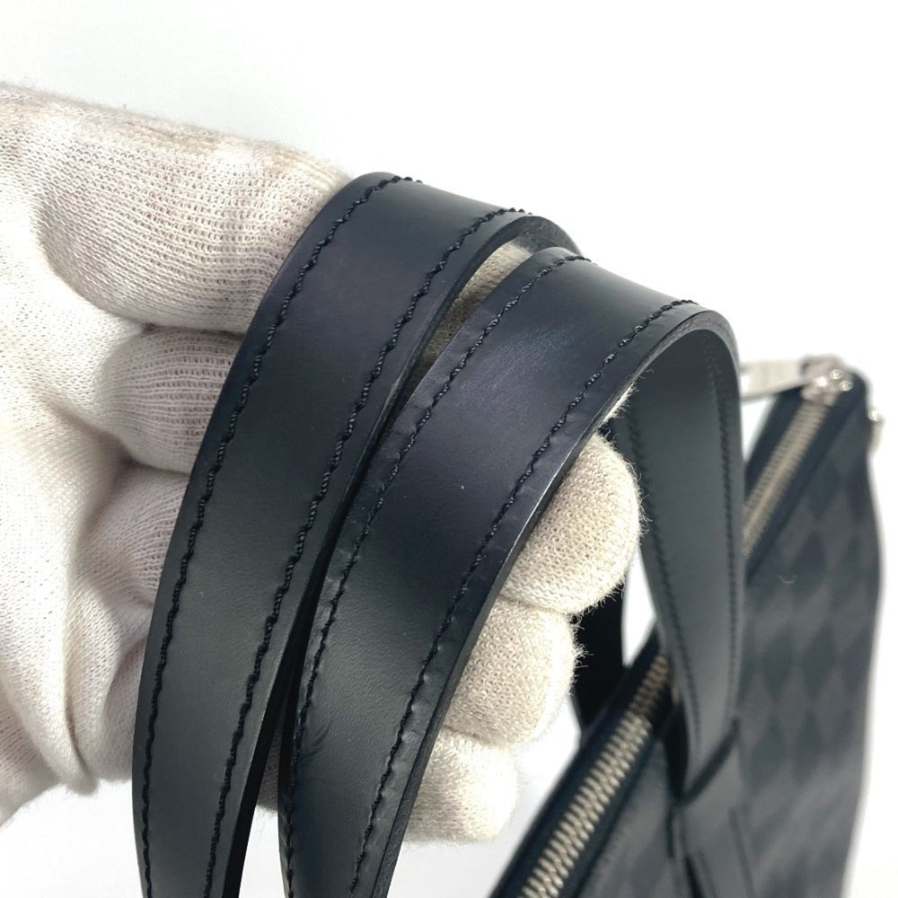 LOUIS VUITTON N41456 Damier Graphite Skyline Crossbody Bag Tote 2WAY Shoulder Canvas Men's Women's Black — Like New