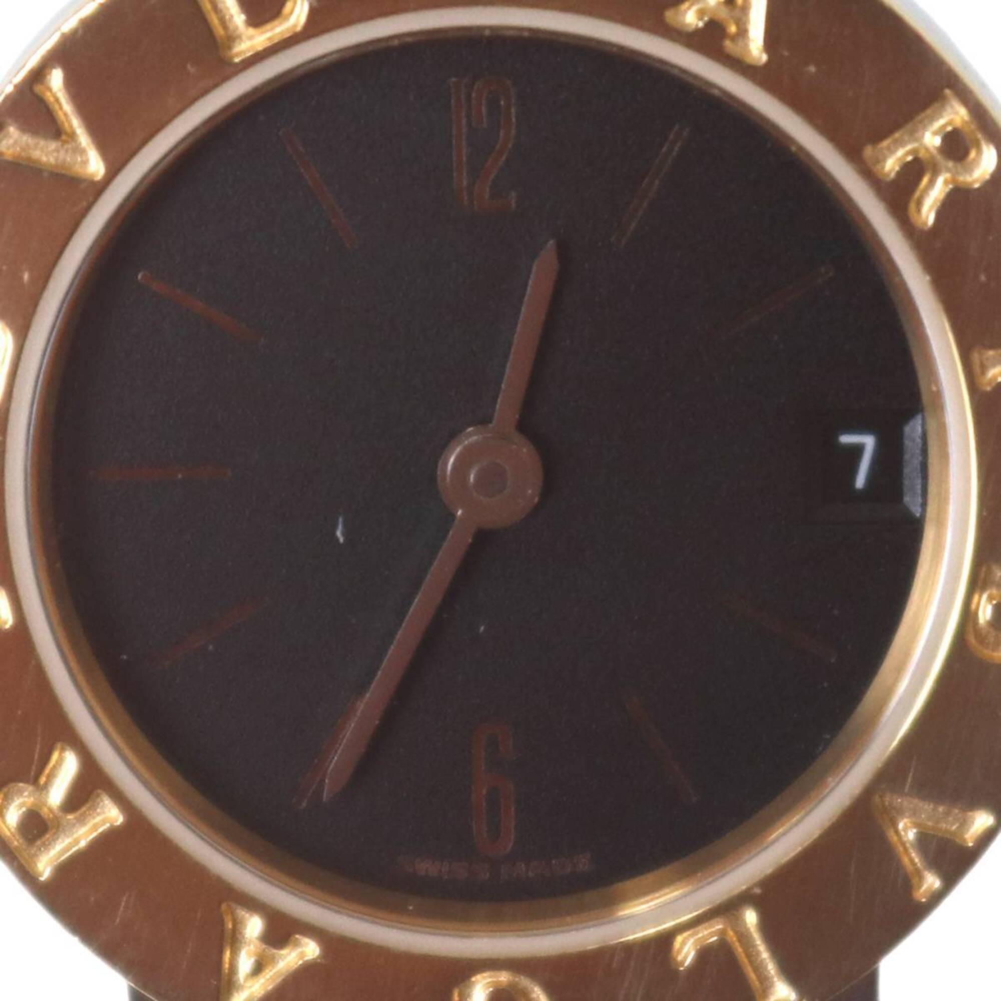 BVLGARI Bulgari 18KYG Combination Ladies Quartz Watch — Good