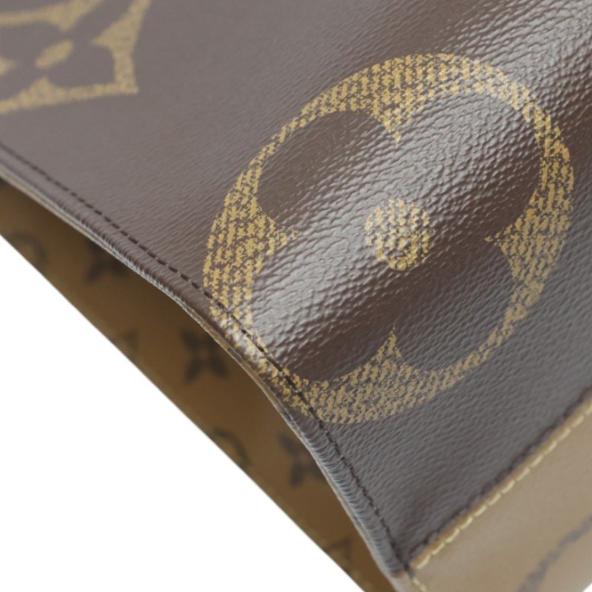 Louis Vuitton LOUIS VUITTON Bag Monogram On the Go MM Canvas M45321 Brown LV — Like New