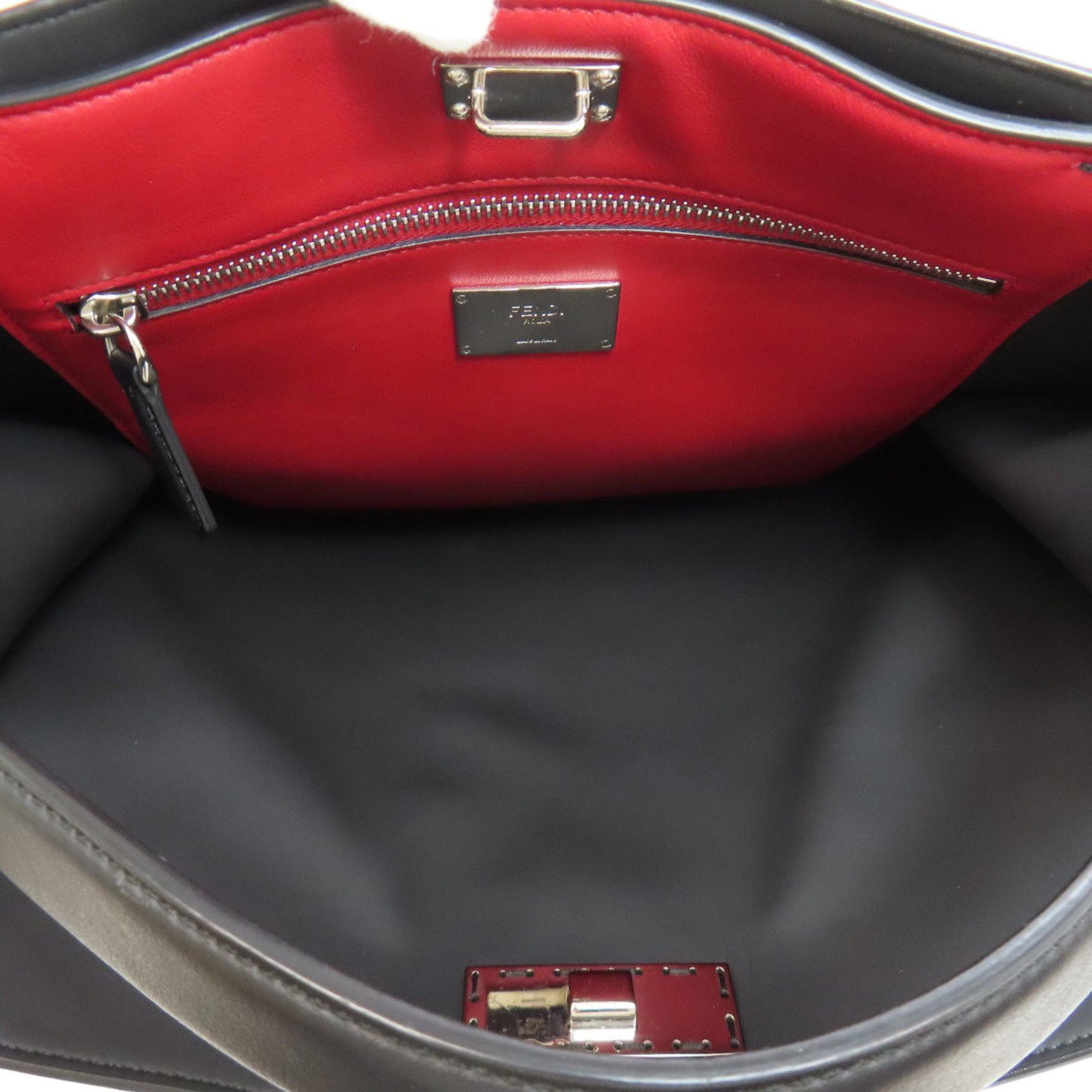 FENDI Peekaboo X-Lite handbag in calf leather for women