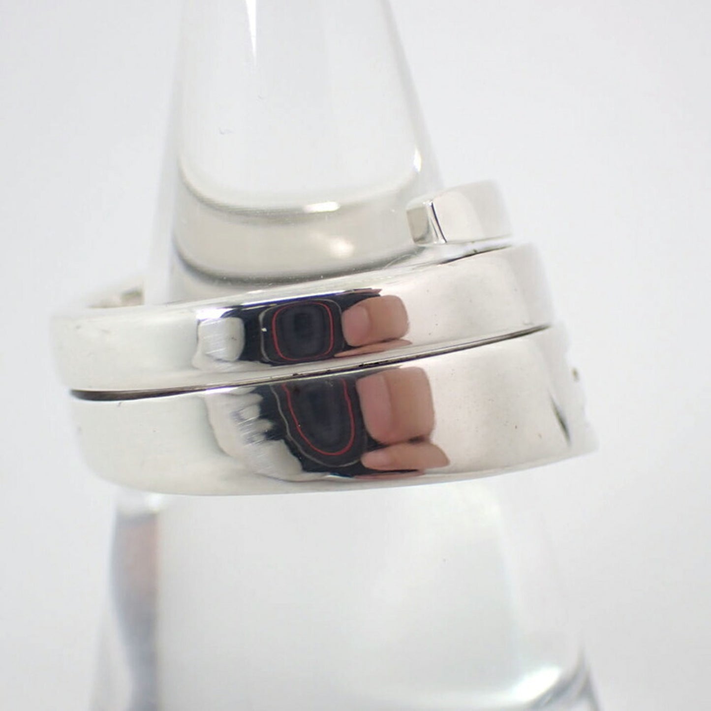 GUCCI 925 Spiral G Snake Ring, Size 13.5, j92-2