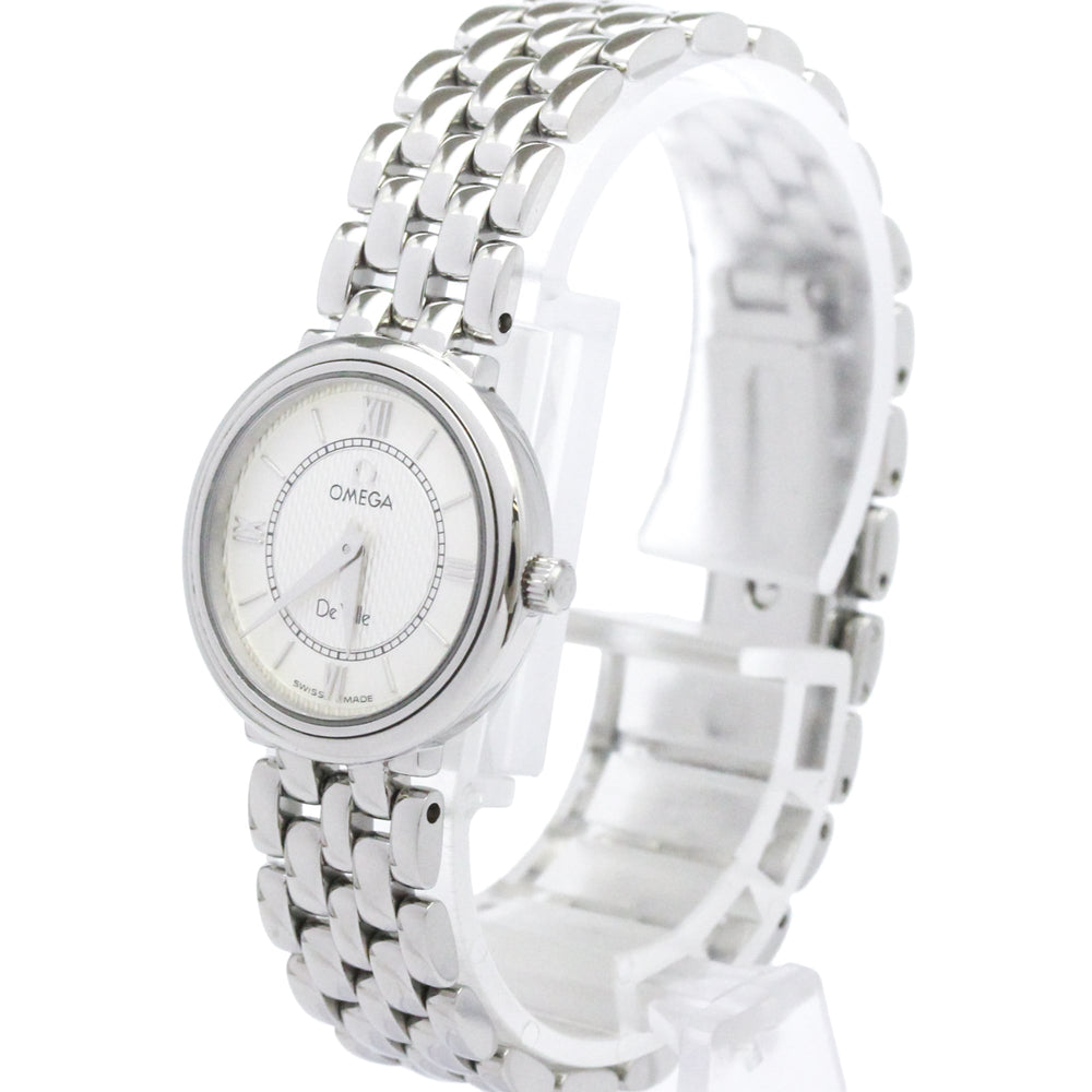 OMEGA De Ville Stainless Steel Quartz Ladies Watch 7574.31 Polished — Very Good