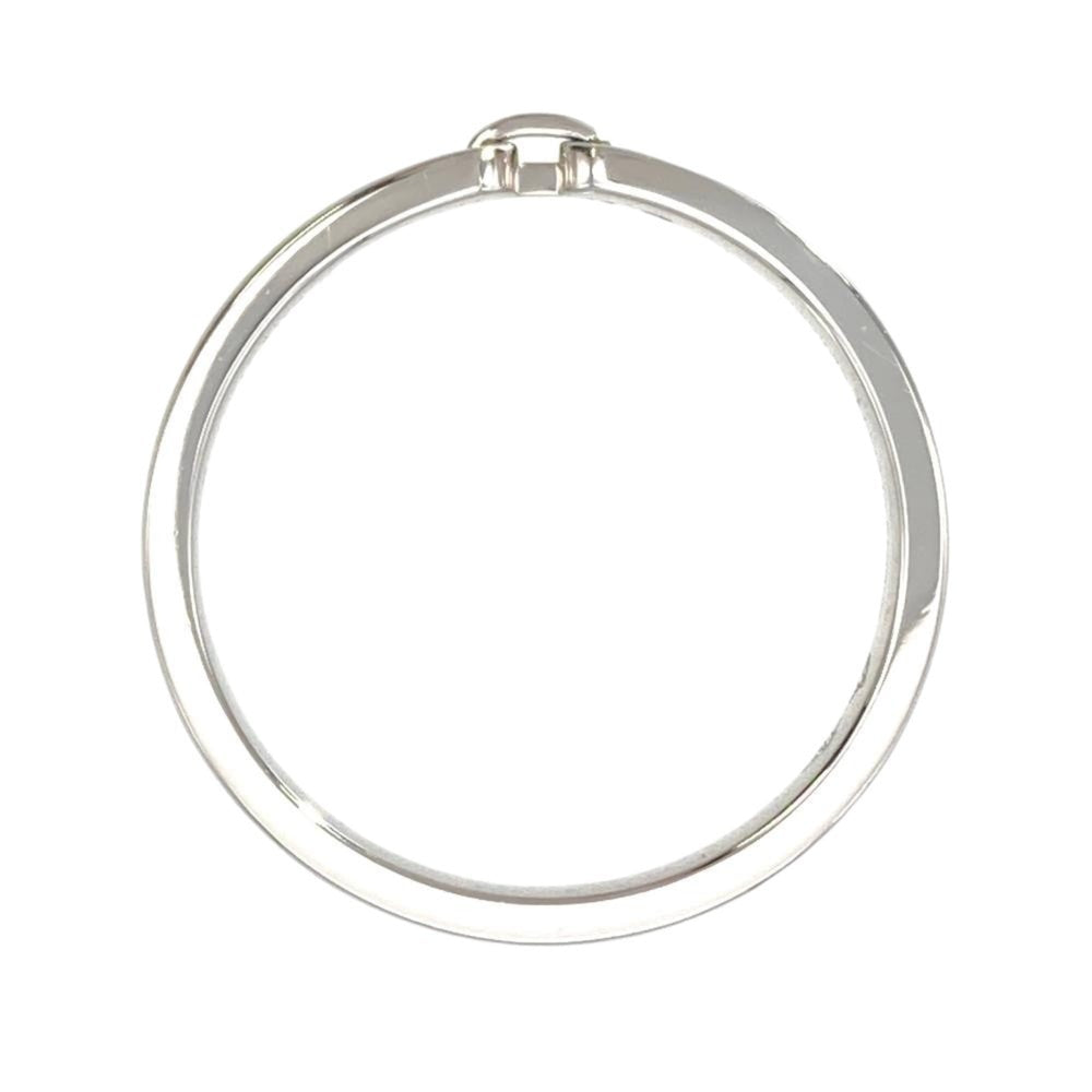 Hermes Everchaine d'Ancre PM Ring, Size 49, Platinum 950, 3.2g, Women's — Like New