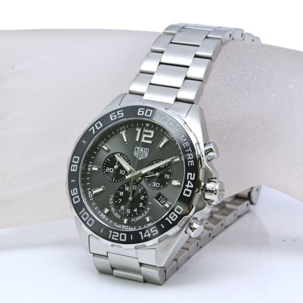 TAG Heuer Formula 1 Chronograph CAZ1011.BA0842 Men's Watch, Stainless Steel & Ceramic, 40483 — Very Good