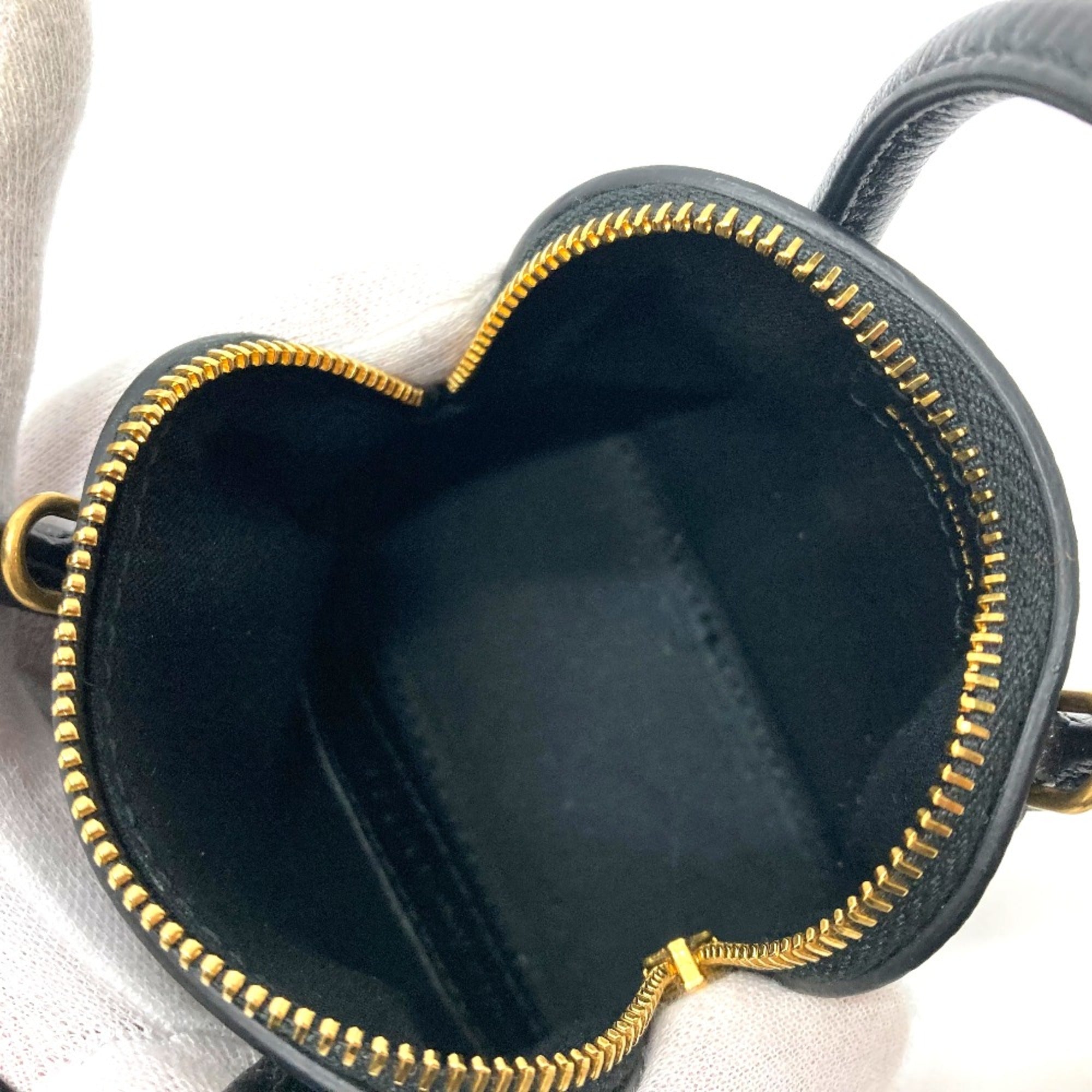Balenciaga 639756 logo Bag 2WAY Hand Bag Shoulder Bag Black GoldHardware — Like New