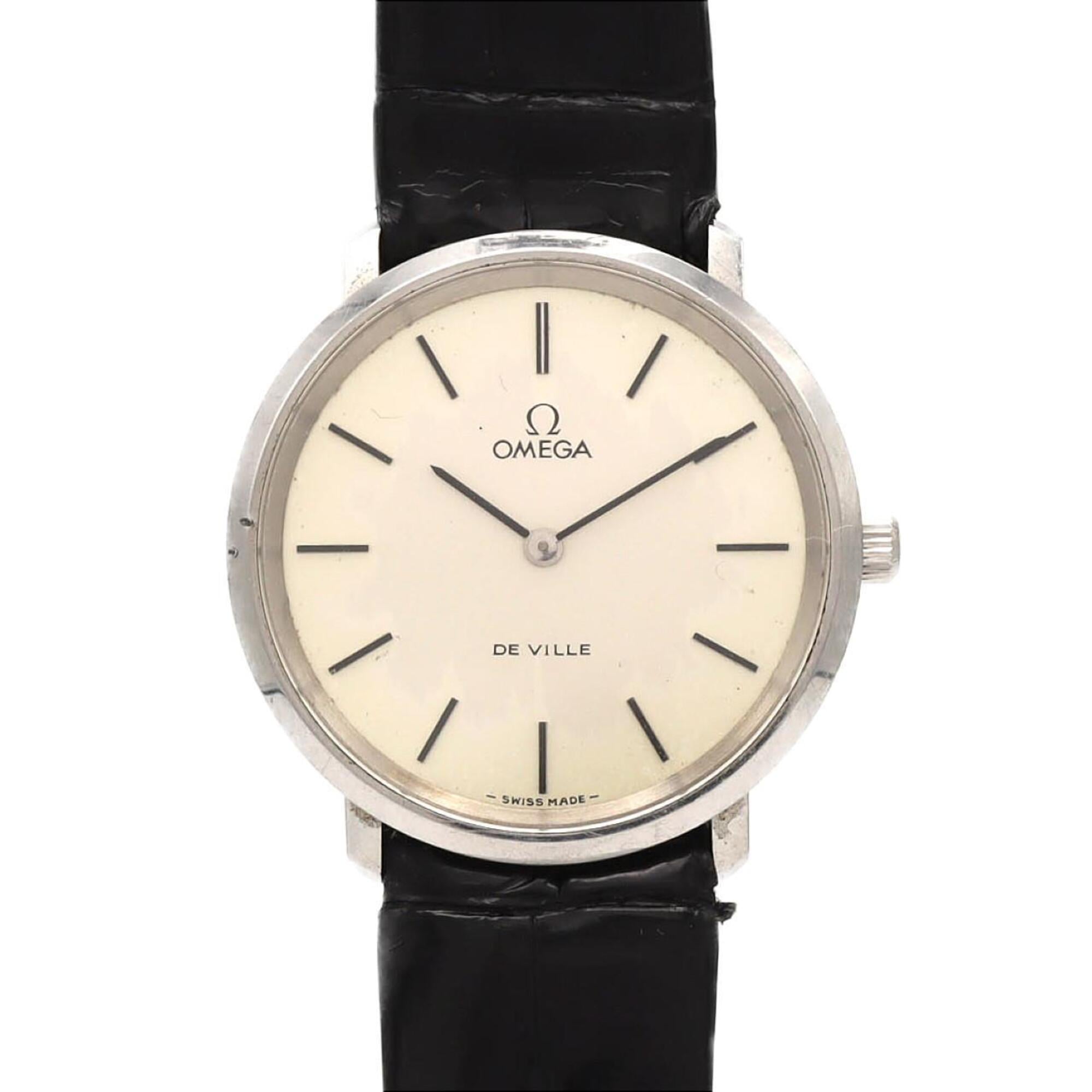 Omega De Ville Stainless Steel Watch, Manual Winding — Good