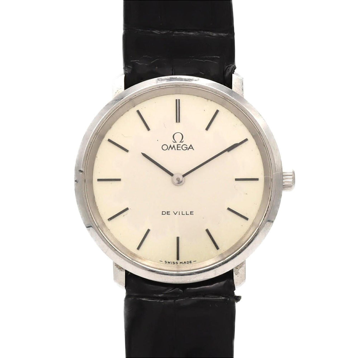 Omega De Ville Stainless Steel Watch, Manual Winding — Good