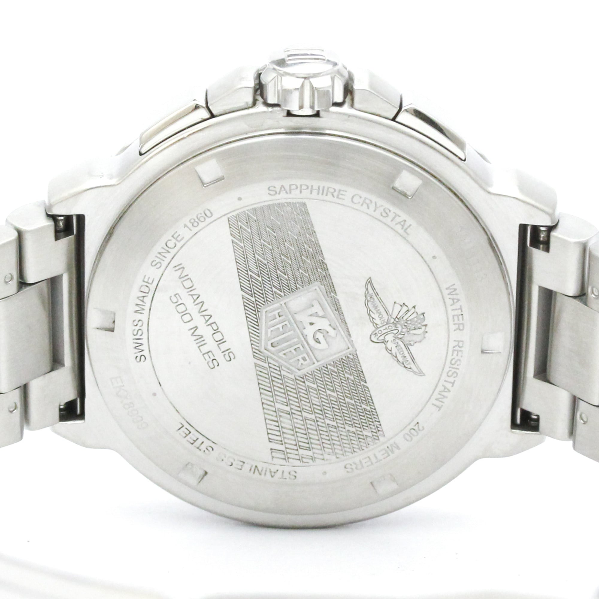 TAG HEUER Formula Chronograph Indy 500 Quartz Watch CAU1113 Polished — Very Good