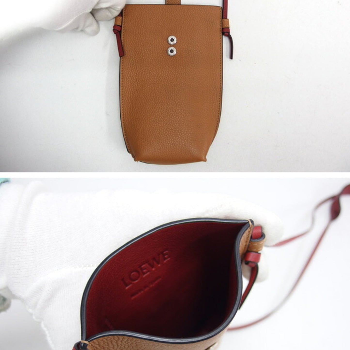 Loewe Anagram Gate Phone Bag Mini Shoulder