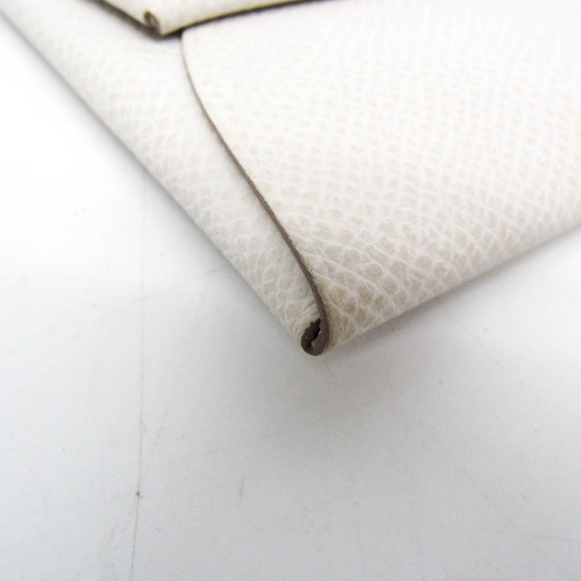 Hermes Bastia Women,Men Epsom Leather Coin Purse/coin Case White