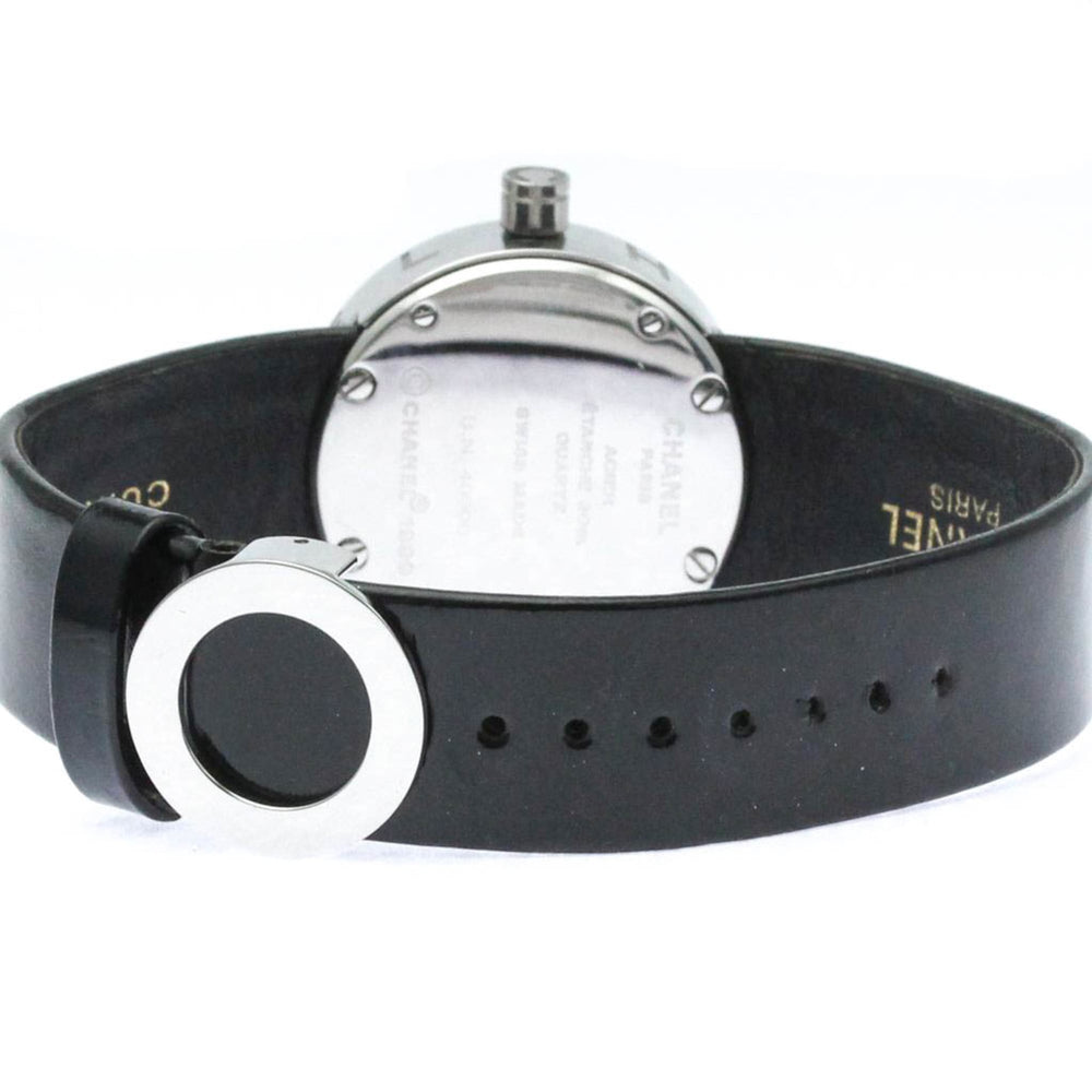 CHANEL La Ronde Steel Leather Quartz Ladies Watch H0579 Polished — Very Good