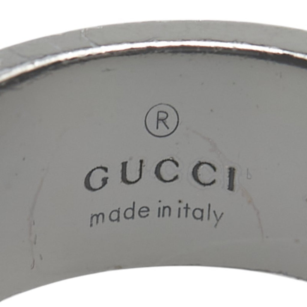 Gucci Branded G Ring #13 SV925 Silver Women's GUCCI