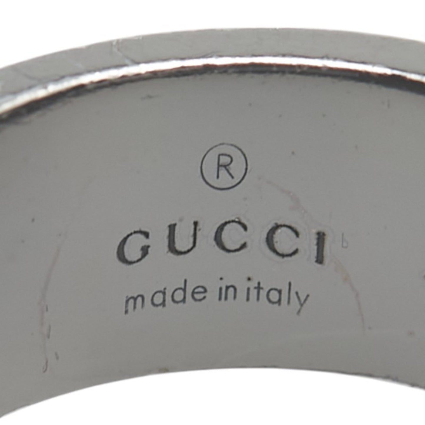 Gucci Branded G Ring #13 SV925 Silver Women's GUCCI
