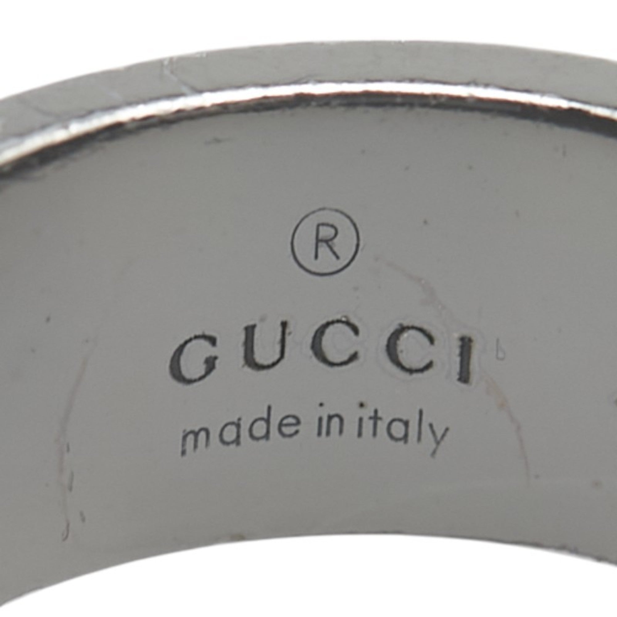 Gucci Branded G Ring #13 SV925 Silver Women's GUCCI