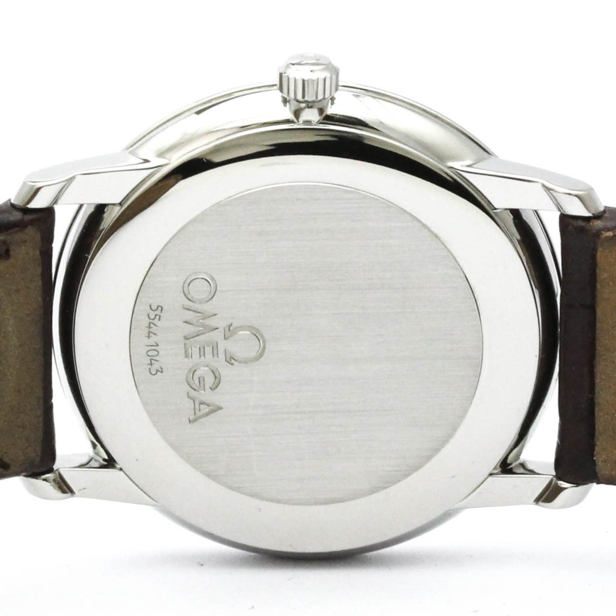 OMEGA De Ville Prestige Steel Hand-Winding Mens Watch 4820.31 Polished — Very Good